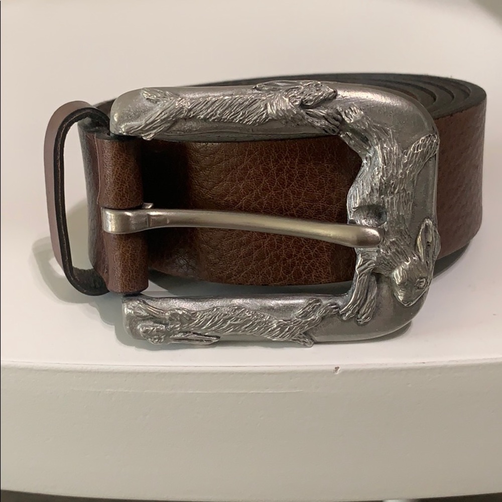 Paul Smith Jeans Casual Brown Leather Belt